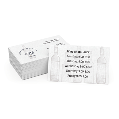 Business Cards - Classic Laid